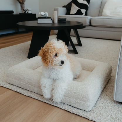 Dog Bed Bouclé Memory Foam